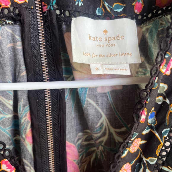 kate spade new york Mixed Blossom Fit-and-Flare Dress - Picture 4 of 8